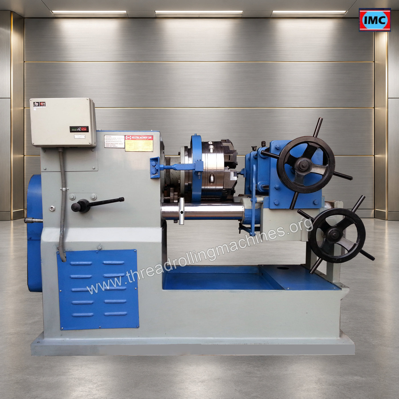 PVC Pipe Threading Machine by Industrial Machinery Corporation additional view 1