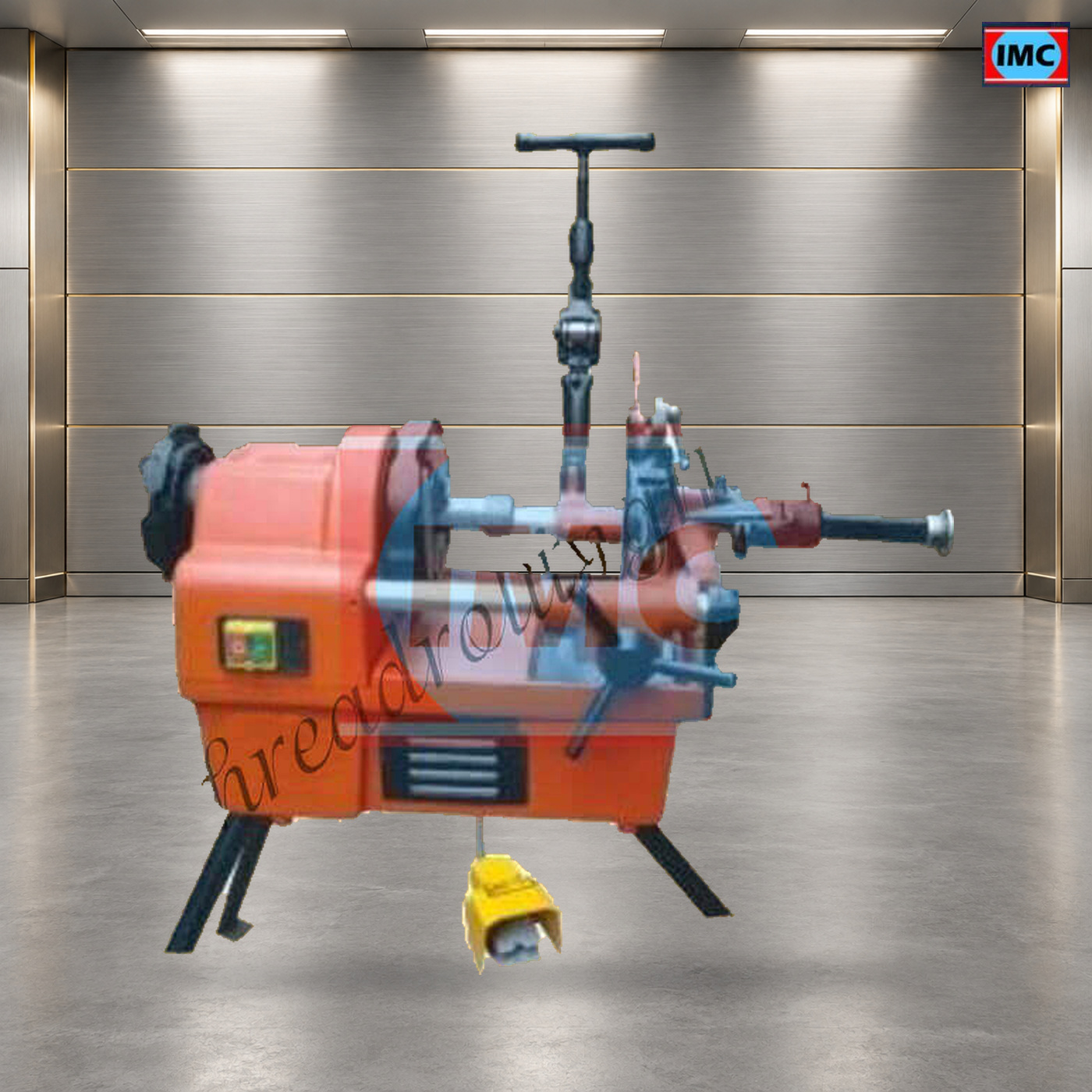 Portable Pipe And Bolt Threading Machine