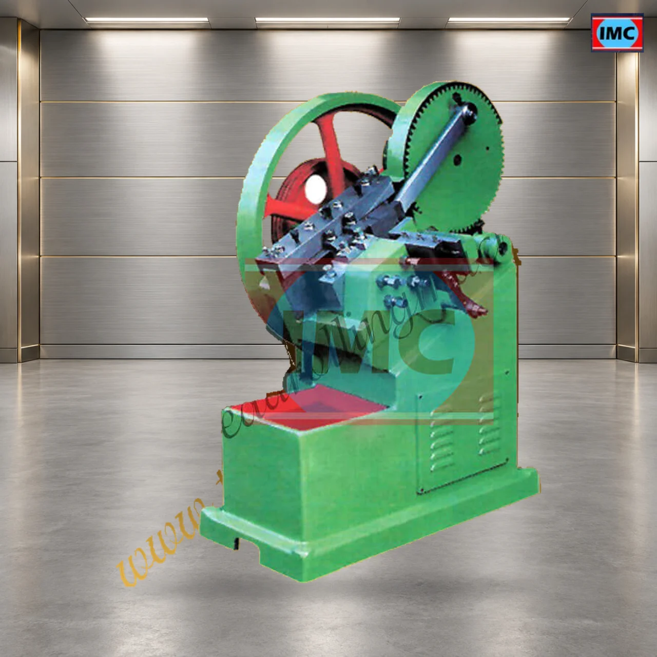 Flat Die Thread Rolling Machine by Industrial Machinery Corporation