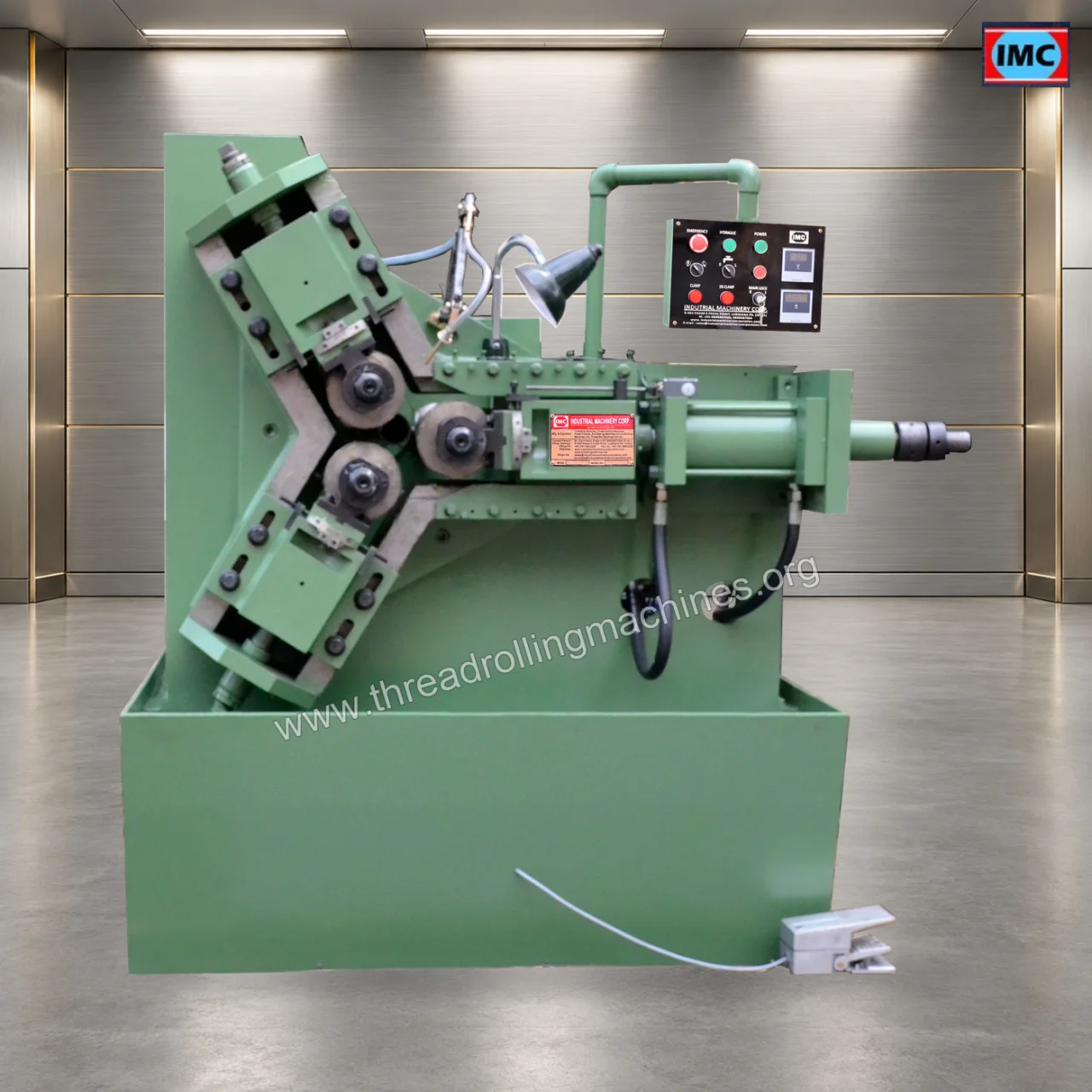 Hydraulic Thread Rolling Machine 3 Roll